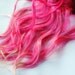 Scene Audrey Kitching inspired // Pink Dream Hair // Human Hair hand dyed Clip in Extensions // Ombre Pastel