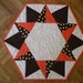 Halloween Fall Harvest Quilted Table Topper Reversible