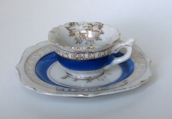 occupied japan miniature tea cup and saucer