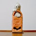Vintage Halloween Gurley Candle Trick Or Treat Ghost Glow in the Dark Figural