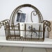 Vintage wire basket....rusty.......French-style........hanging