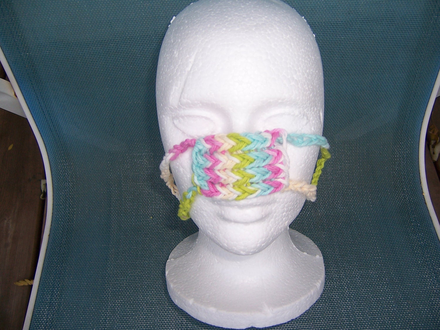 Knitted Nose Warmer Nosewarmer Litterbox Odor Nose Guard