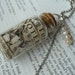The Notebook - Bottle - Book - Chain - Necklace - Jewelry - Love - In love -