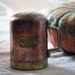 Vintage Copper and Brass Pepper Shaker, Rustic