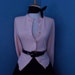 Sexy Vintage 1950s 1960s Pink Button Down Cardigan Sweater