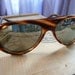 Vintage Horn Rim Aviator Glasses