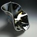 Blown Glass Bowl - Blown Glass - Glass Bowl - Black - Black Glass Art Glass - Art Glass Bowl