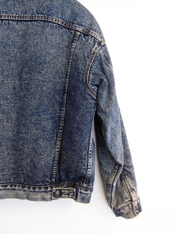 vintage 80's LEVIS san francisco made in usa jean jacket