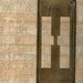 Brass Stencil of the letter H ready to alter or collage