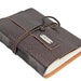 Brown Vegan Faux Leather Journal