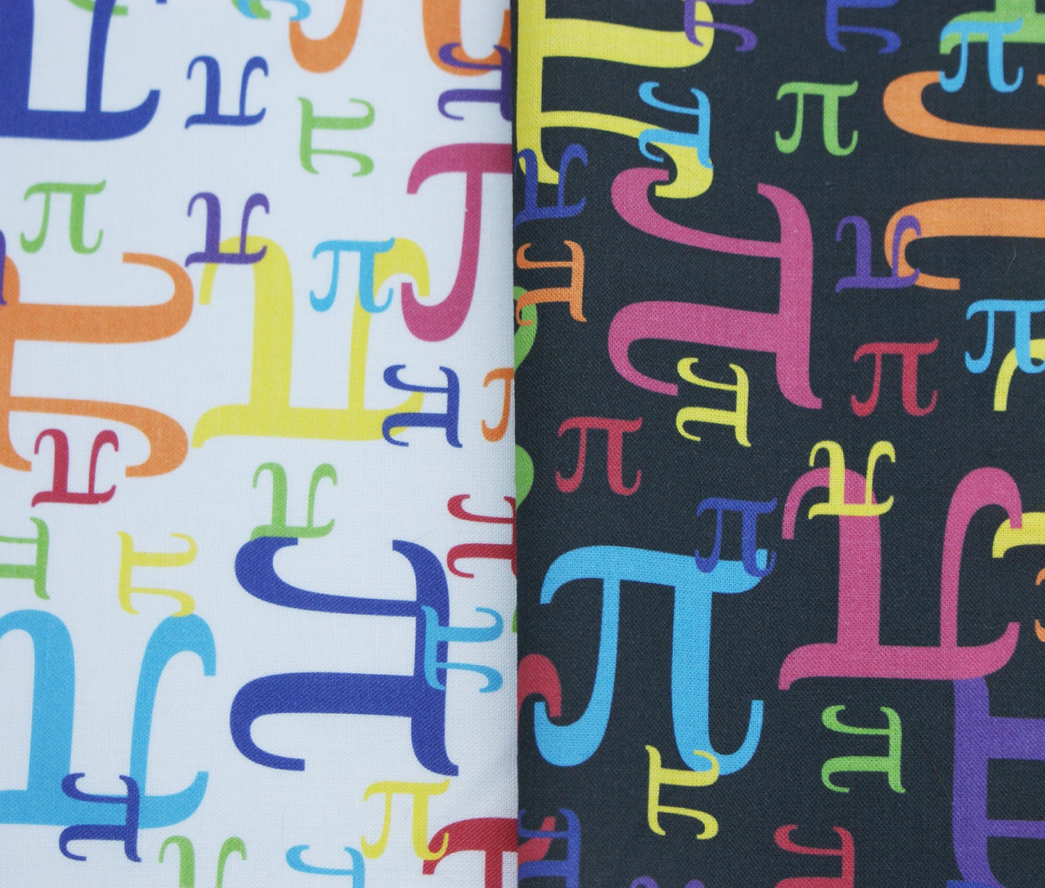 Pieces of Pi Cotton Math Fabric Fat Quarter