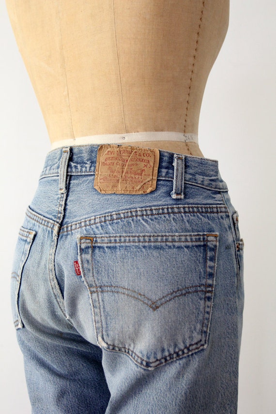 Vintage Levis Jeans / 1980s Levis 501xx Denim Jeans / W 32