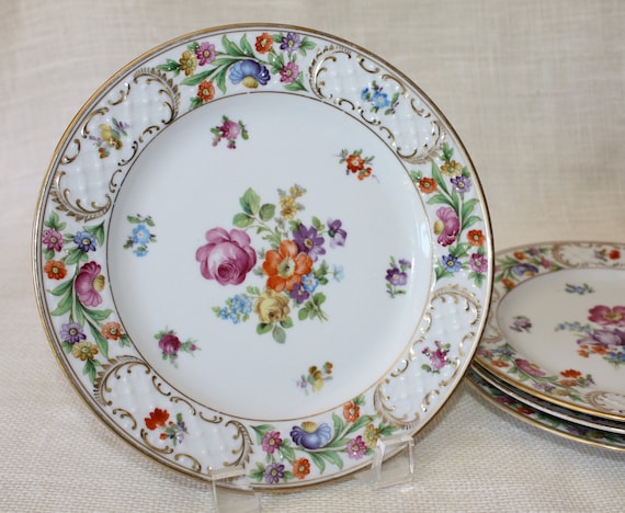 Fine China Schumann Bavaria Floral Plate