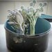 Vintage Black Box, Round, Blue interior, from Garden of Simples, eveteam