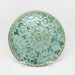 Handmade Lace Plate in Turquoise, Blue-Green