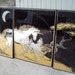 RESERVED for KRISTY Magical Metallic Gold Sparkle Unicorn Mirrors