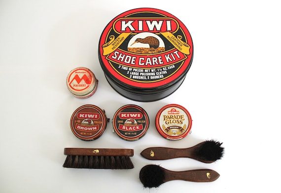 kiwi boot polish kit
