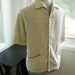 1950's Men's Plaid Button Up, Size Medium