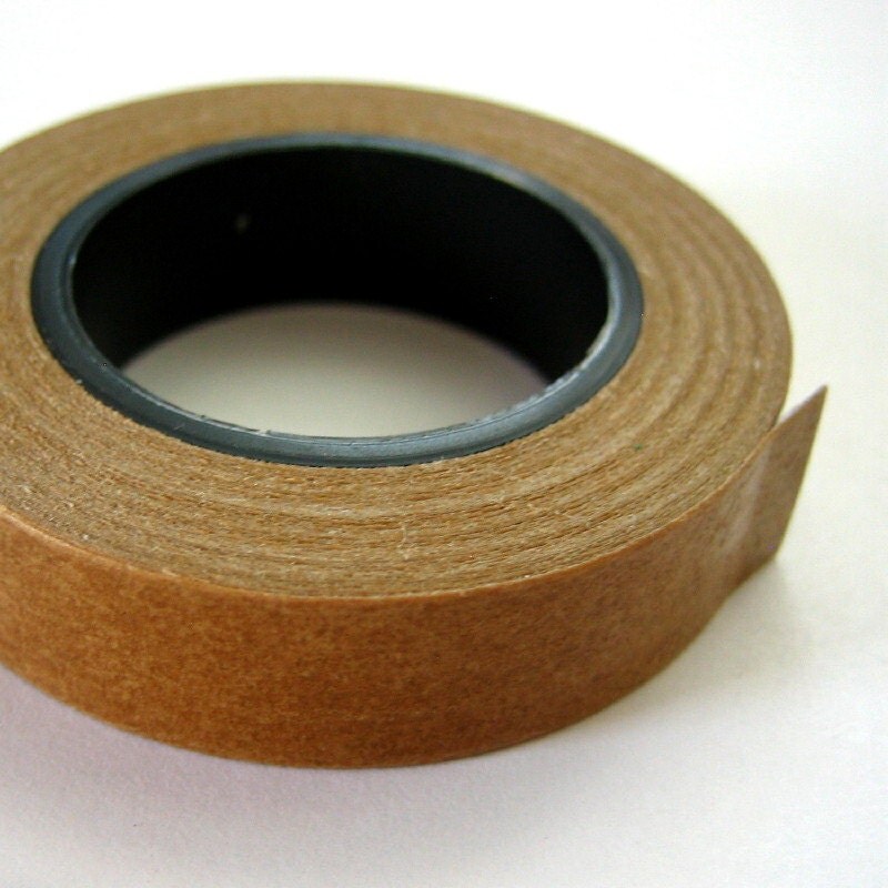 Brown Crepe Masking Tape 3/8 inch One Roll 25 feet