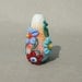 SALE: handmade glass lampwork focal bead in vibrant colors by Flamejewels
