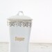 1920s Sugar Canister / German Ceramic Container / Vintage Kitchen