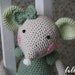 Ballerina-mouse - crochet amigurumi toy