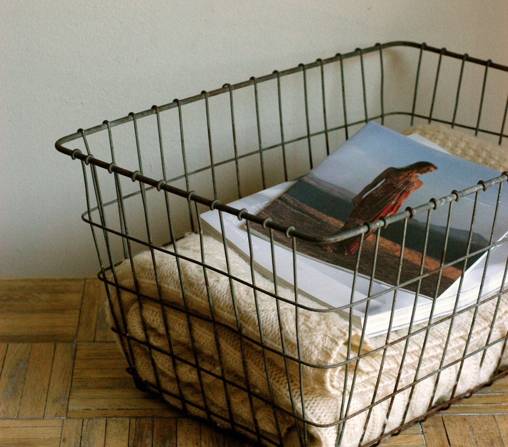 large wire baskets