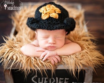 Cowboy Hat Knitting Pattern - 6 Sizes Included - PDF Sale - Instant Digital Download