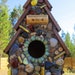 Birdhouse with Recycled Bullet Shell Casings, Wood Rounds and more