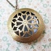 Art Nouveau Locket - Whimsical Jewelry - Filigree Locket - Boho Chic