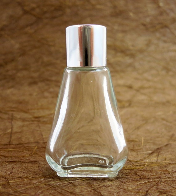 3pcs 30x50x20mm Clear triangle perfume Glass Bottle by orzsupplies