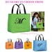 Personalized Tote Bag Bridesmaid Gift Cheer Dance Monogrammed Green Embroidered Baby Wedding 20 Colors