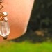 Copper Moonbeam- Copper, Silver, and Stone Beaded Dangle Earrings