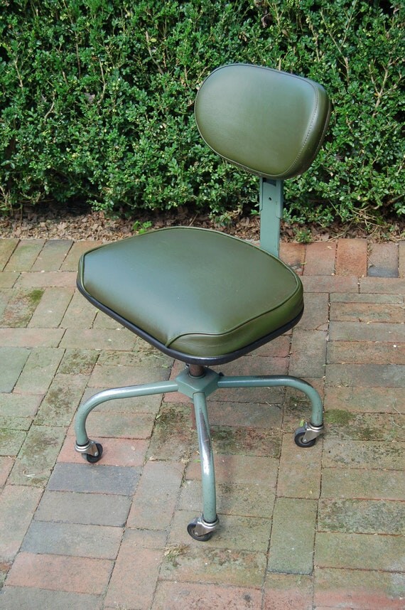 Vintage Industrial Office Chair
