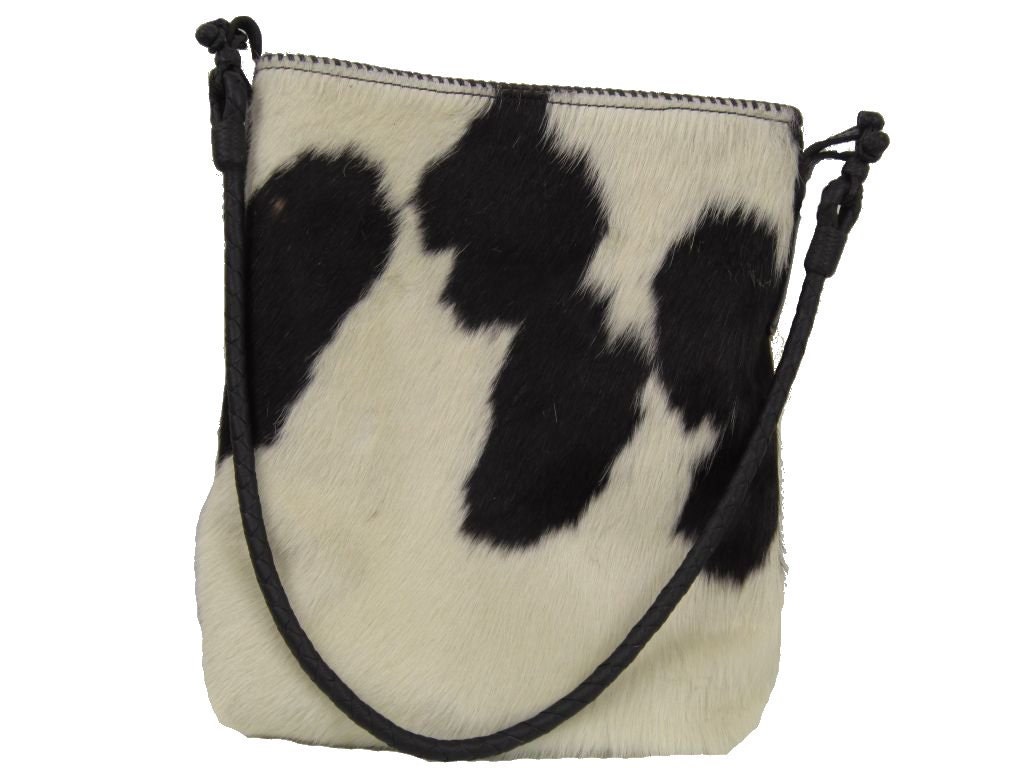 Black and White Hair-On Cowhide Purse/Tote The Oreo