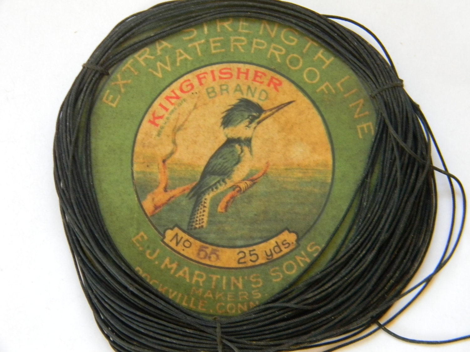 Vintage KINGFISHER Brand Fly Fishing Line