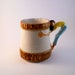 Vintage 1948 Paul Web Art Pottery Mountain Boy