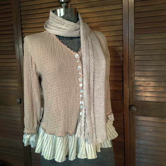 Upcycled Bohemian Gypsy Shirt