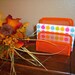 Retro Orange Mail Sorter, Mail Holder, Office, Accessory, Desk Organizer