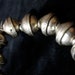 Moroccan tarnished silver bead