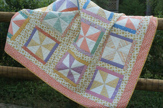 Aunt Grace Pinwheels Quilt