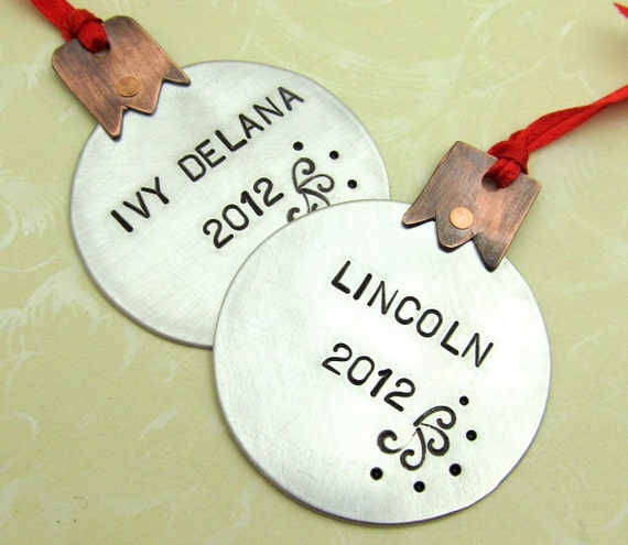 items similar to personalized ornaments set of 2 mixed items similar to personalized ornaments set of 2 mixed