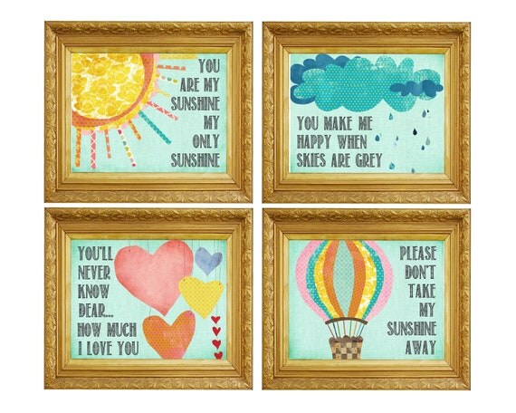 You Are My Sunshine Wall Art you are my sunshine wall art nursery art wall art children You Are My Sunshine Wall Art you are my sunshine wall art nursery art wall art children