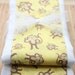 SALE Neutral Yellow Monkey Set of 2 Burp Cloths