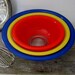 Primary Colored Mixing Pyrex Bowls - Nesting Bowls