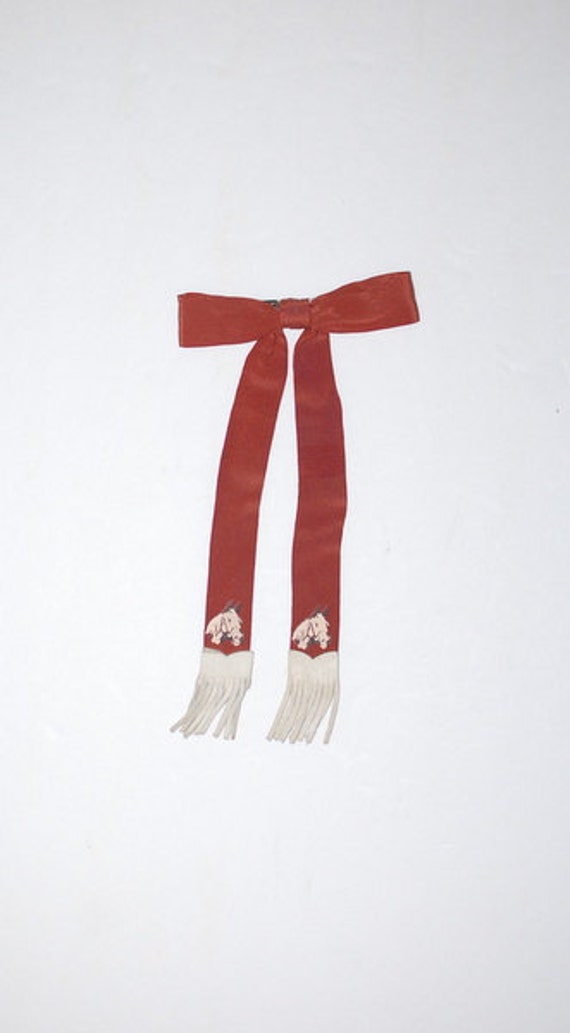 Vintage 50's Cowboy Western Swing String Tie