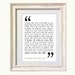 10 Things I Hate About You Movie Quote. Typography Print. 8x10
