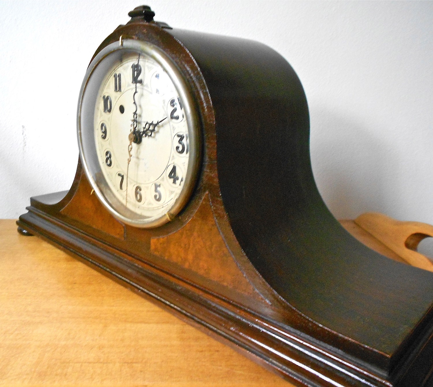 RARE Antique Working General Electric Large Mantle Clock