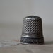 Sterling Daisy Thimble, Size 8