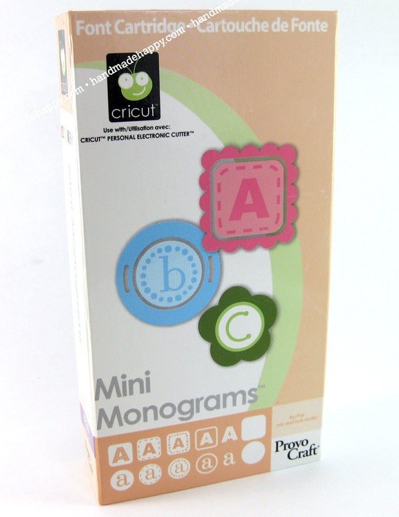 Download Cricut Cartridge: Mini Monograms